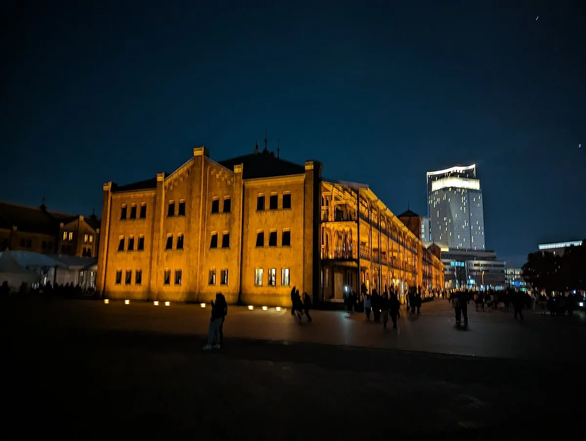 Yokohama Red Brick Warehouse on the Minato Mirai waterfront